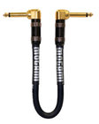 Mogami PLATINUM-GUITAR-01RR 1 ft Super Premium Platinum Guitar Cable with Right-Angled Ends