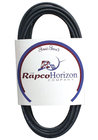 6"L 1/4" Right Angle Male to 1/4" Right Angle Male Instrument Cable
