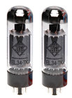 Pair of EL34 Black Diamond Series Power Amplifier Vacuum Tubes