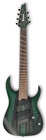 RG Iron Label Multi-Scale 7-String Electric Guitar - Deep Forest Burst Flat