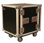 12RU, 17" Deep ATA Flight Rack Case with Casters