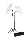 Smith Victor KT750KLED KT750LED LED 750 Watt 2 Light Umbrella Kit 