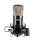 Wide Diaphragm Condensor Side Address Cardioid Microphone with Shockmount