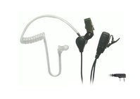Secret Service Type Headset with PTT for Kenwood Radio