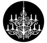 Victorian Chandelier Steel Gobo