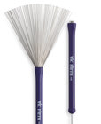 Heritage Brush Retractable Wire Brush with Rubber Handle