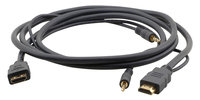 Cable HDMI to HDMI with Ethernet Plus Audio 3.5mm  (25')