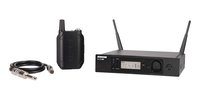 GLX-D Series Single-Channel Digital Rackmount Wireless Bodypack System with WA302 Instrument Cable
