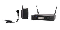 GLX-D Series Single-Channel Digital Rackmount Wireless Bodypack System with Clip-On Instrument Mic