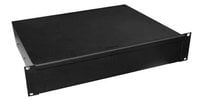 Lowell UDE-214 Utility Drawer, 2 Rack Units, 14.5" Deep, Black