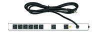 15A Essex Series Vertical Power Strip with 8 Outlets