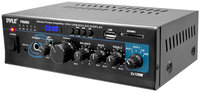 PTAU55 [RESTOCK ITEM] Mini 2 x 120 W Stereo Power Amp with USB/SD Card Readers