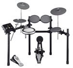 5-Piece Kit with TCS Snare, Rubber Tom Pads, 3 Cymbals and DTX502 Module