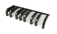 Black Sharp 8-Key Set for WK-500