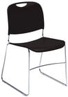 8500 Series Stacking Chair in Black