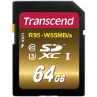 TS64GSDU3X [RESTOCK ITEM] 64GB SDXC Memory Card