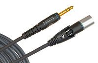 PW-GM-25 [RESTOCK ITEM] Cable Mic 1/4&quot;TRS/XLRF 25ft