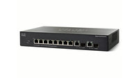 8-Port Managed PoE Distribution Module with Gigabit Uplinks