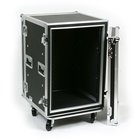 ATA 20" Shock Mount 16-Unit Amplifier Rack with Casters