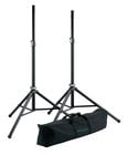 Dual Speaker Stand Package with Carry Bag