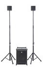 ITEM Ultra-Compact Portable PA with Stereo Pole Set