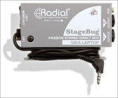 StageBug SB-5 Sidewinder [RESTOCK ITEM] Compact Stereo DI for Laptop Computers