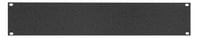 Lowell AFP-2  Blank Rack Panel, 2 Rack Units, Textured Black