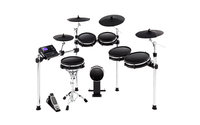 Ten-Piece Electronic Drum Kit with Mesh Heads