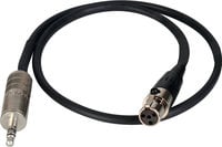 3 ft XLRF to 3.5mm Stereo Cable