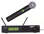 ULX-S Series Single-Channel Wireless Mic System with SM58 Handheld, J1 Band (554-590MHz)