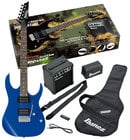 Jumpstart Pack with Blue GRG Electric Guitar