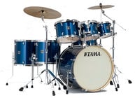 7 Piece Superstar Classic Maple Shell Pack in Indigo Sparkle Finish