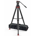 System FSB 4 FT Fluid Head with Flowtech 75 Carbon Fiber Tripod with Mid-Level Spreader 