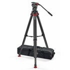 System FSB8 T Fluid Head, Carbon Fiber Tripod Legs, Mid-Level Spreader and Padded Bag