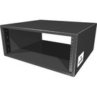 Grundorf RSB-04DB-RRR Black 4 Space Studio Rack