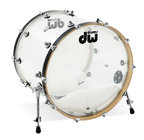 18x22" Design Series Clear Acrylic Bass Drum