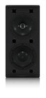 Dual 8" Compact 2-Way Dual-Concentric Passive Speaker, Black