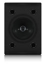 8" Compact 2-Way Dual-Concentric Passive Speaker, Black