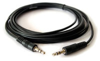 3.5 mm Stereo Audio (Male-Male) Cable (6')