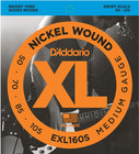 Medium XL Nickel Short Scale Electric Bass Strings