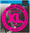 D`Addario EXL170TP 2 Pack of Regular LIght Nickel Wound Long Scale Electric Bass Strings