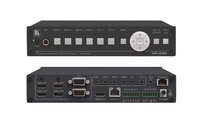 6-Input Scaler / Switcher with HDMI and HDBT Outputs, Mic & Eth