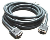 Molded 15-pin HD (Male-Male) Cable (100')