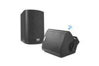 Indoor/Outdoor Wall-Mount Bluetooth® Speaker System, Black