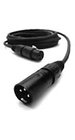 30' XLR-XLR Starquad Microphone Cable