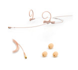 DPA 4266-OC-F-F00-LH 4266 Omnidirectional Headset Mic with MicroDot Connector, Beige