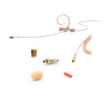 DPA 4288-DC-F-F03-LE 4288 Cardioid Flex Earset Mic with 120mm Boom and LEMO3 Connector, Beige