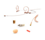DPA 4288-DC-F-F03-LH 4288 Cardioid Flex Headset Mic with 120mm Boom and LEMO3 Connector, Beige