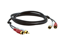 Kramer C-2RAM/2RAM-3 2 RCA Audio (Male-Male) Cable (3')