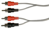 Dual RCA Cable M-M 100 ft